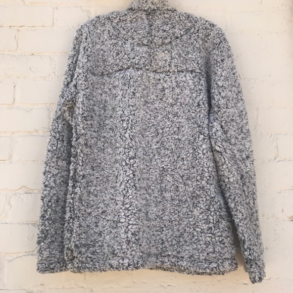 True Grit Frosty Tipped Pullover in Charcoal